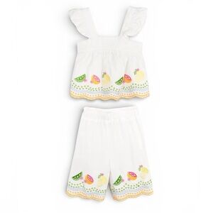 Rare Editions Fruit Two Piece Romper